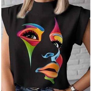 Brand new with tags beautiful abstract top